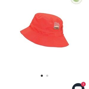 Molo Kids Coral Red Bucket Hat